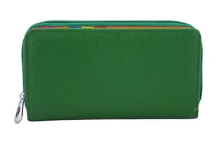 Antykradzieżowy portfel z ochroną RFID - Zielony - Portfele - miniaturka - grafika 1