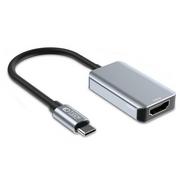 Kable - Protect Adapter, kabel Tech USB-C (M) do HDMI (F) 4K / 60Hz, 18cm, czarny - miniaturka - grafika 1