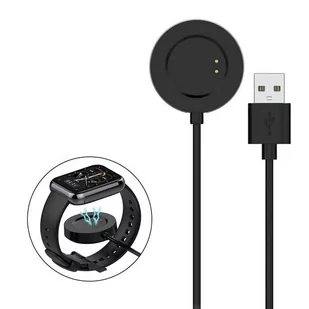 ładowarka kabel do Realme Watch 2 / 3 / 3 PRO czarna - Akcesoria do smartwatchy - miniaturka - grafika 1