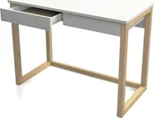 Biurka - Biurko Elior Inelo X11 Białe 120 cm x 60 cm - miniaturka - grafika 1