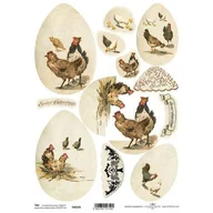 Scrapbooking - Obrazki 3D - motyw wielkanocny KURA - miniaturka - grafika 1