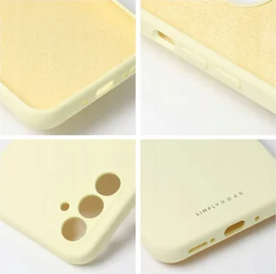 ROAR futerał CLOUD SKIN do XIAOMI Redmi Note 14 5G Jasnożółty - Etui i futerały do telefonów - miniaturka - grafika 1