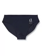 Kąpielówki męskie - Armani Exchange Męskie majtki kąpielowe Sustainable Fabric, Basics by Armani Swim Briefs, niebieskie granatowe, rozmiar L, Blue Navy, L - miniaturka - grafika 1