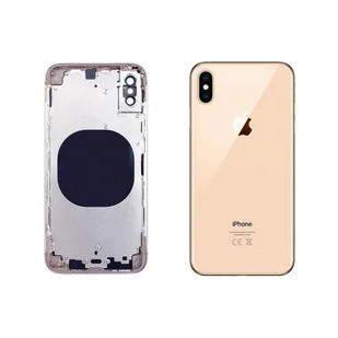 Obudowa Korpus Plecy do iPhone XS Gold - Części serwisowe do telefonów - miniaturka - grafika 1