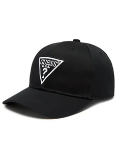 Guess Czapka z daszkiem Logo H3GZ01 WO08O Czarny - Czapki dla dzieci - miniaturka - grafika 1