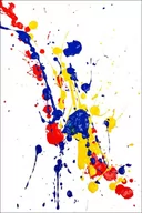 Plakaty - Galeria Plakatu, Plakat, Splash Paint. Kolorowa Abstrakcja, 59,4x84,1 cm - miniaturka - grafika 1