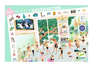 Puzzle obserwacja SZKOŁA BALETOWA - Puzzle - miniaturka - grafika 1
