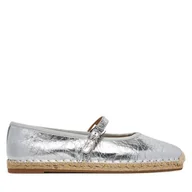 Espadryle damskie - Espadryle MICHAEL Michael Kors Lynn 40S5LYFP2M Srebrny - miniaturka - grafika 1