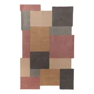 Dywany - Wełniany dywan Flair Rugs Collage Earthy, 120x180 cm - miniaturka - grafika 1