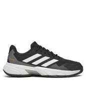 Tenis ziemny - Buty do tenisa adidas CourtJam Control 3 Clay Tennis ID7392 Czarny - miniaturka - grafika 1
