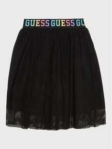 Guess Spódnica trapezowa J3RD10 KACZ0 Czarny Regular Fit - Spódnice - miniaturka - grafika 1