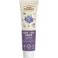 Kremy i maski do rąk - Green Pharmacy Krem do rąk, rumianek i olej lniany, 100 ml - miniaturka - grafika 1