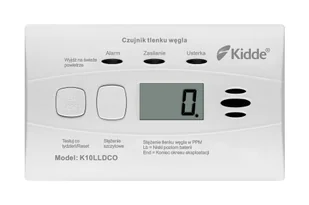 Kidde Czujnik czadu z wyświetlaczem K10LLDCO K10LLDCO - Czujniki czadu, dymu, gazu - miniaturka - grafika 10