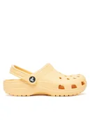 Buty dla dziewczynek - Crocs Klapki Classic Clog 206991 Pomarańczowy - miniaturka - grafika 1