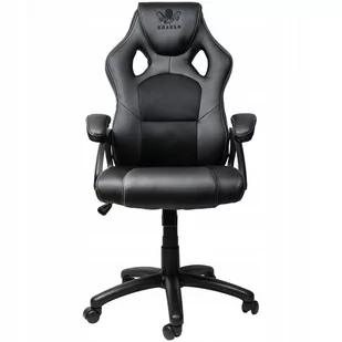 KRAKEN Fotel KRAKEN Czarny 5907564503808 - Fotele gamingowe - miniaturka - grafika 1