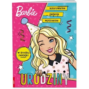 AMEET Mattel Barbie Urodziny ATM-1101 - Opracowania Zbiorowe - Kolorowanki, wyklejanki - miniaturka - grafika 1