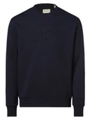 Bluzy męskie - Gant - Męska bluza nierozpinana, niebieski - miniaturka - grafika 1