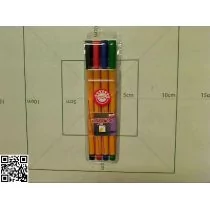 Rystor Cienkopisy RC-04 Komplet 4 kolory - Cienkopisy - miniaturka - grafika 2