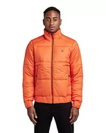 Kurtki męskie - G-STAR RAW Męska kurtka pikowana Meefic, Pomarańczowy (pomarańczowy sygnałowy B958-C622), M - miniaturka - grafika 1