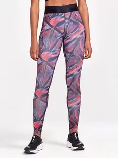 Craft Legginsy sportowe "Core Essence" ze wzorem - Spodnie sportowe damskie - miniaturka - grafika 1