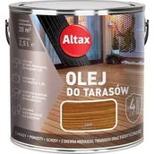 Farby i impregnaty do drewna - Altax Olej do tarasu 2,5 l Cedr - miniaturka - grafika 1