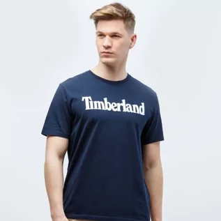 Koszulki męskie - TIMBERLAND T-SHIRT KENNEBEC RIVER LINEAR TEE - Timberland - grafika 1