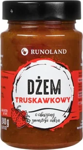 Runoland Dżem truskawkowy obniżona zawartość cukru 240 g - Dżem - miniaturka - grafika 1