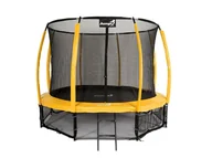 Trampoliny - Jumpi Trampolina ogrodowa Maxy Comfort Plus z siatką wewnętrzną 10FT 312cm TR10FTYELL - miniaturka - grafika 1
