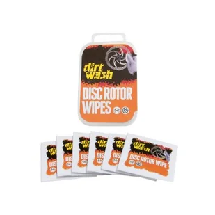 WELDTITE Chusteczka do czyszczenia tarczy DIRTWASH DISC ROTOR WIPES 6szt 5013863040224 - Narzędzia rowerowe - miniaturka - grafika 2
