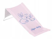 Inne akcesoria do pielęgnacji dzieci - Tega Baby KR-026-104 Leżaczek kąpielowy z wizerunkiem Króliczki j.róż - miniaturka - grafika 1
