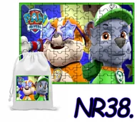 Puzzle - PUZZLE 70 EL.UKŁADANKA PREZENT PSI PATROL PIESKI + WORECZEK Z NADRUKIEM - miniaturka - grafika 1