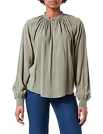 Bluzki damskie - Q/S designed by Bluzka damska Blouse, zielony (Tannengrün), 32 - miniaturka - grafika 1