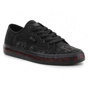 Buty DC Sw Manual M ADYS300718-XKSR czarne - Buty sportowe męskie - miniaturka - grafika 1