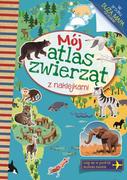 Baśnie, bajki, legendy - Olesiejuk Sp. z o.o. praca zbiorowa Mój atlas zwierząt z naklejkami - miniaturka - grafika 1