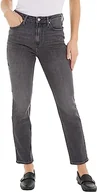 Spodnie damskie - Tommy Hilfiger Damskie spodnie jeansowe Slim Cigarette Hw a Luz, Luz, 28W / 30L - miniaturka - grafika 1