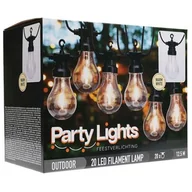Lampy ogrodowe - Girlanda Ogrodowa Świetlna Lampki Ogrodowe Łańcuch - miniaturka - grafika 1