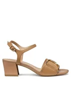 Sandały damskie - Geox Sandały D New Eraklia 50 D35RNB 000TU C5000 Beżowy - miniaturka - grafika 1