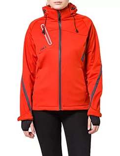 Kurtki damskie - Erima kurtka softshell damska, czerwony, 34 906404 - grafika 1