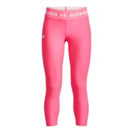 Spodnie i spodenki dla dziewczynek - Legginsy dziewczęce Under Armour Ankle Crop - miniaturka - grafika 1