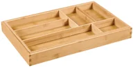 Akcesoria do sztućców - Wkład do szuflad rozsuwany 28-50 cm bambus - miniaturka - grafika 1