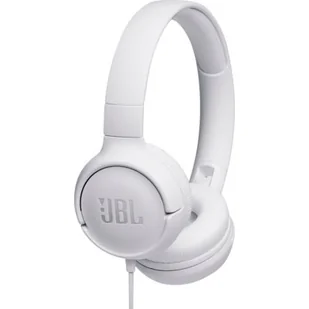 JBL Tune 500 białe - Słuchawki - miniaturka - grafika 1