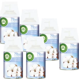 Zestaw Air Wick Freshmatic Orzeźwiająca Bawełna i Kwiat Migdałowca 6*250 ml - Wkład Zapas Odświeżacz Powietrza - Odświeżacze powietrza - miniaturka - grafika 3