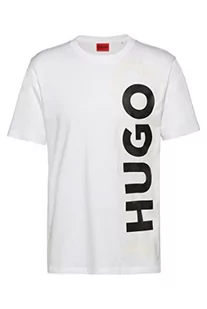 HUGO T-shirt męski Dansovino White100, S - Koszulki męskie - miniaturka - grafika 1
