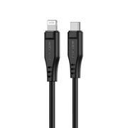 Kable USB - Acefast kabel MFI USB Typ C - Lightning 1,2m, 30W, 3A czarny C3-01-C-L black - miniaturka - grafika 1