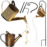 Lampy ogrodowe - LAMPKA SOLARNA WBIJANA KONEWKA OGRODOWA OZDOBA LED 80 CM LAMPKI SOLARNE - miniaturka - grafika 1