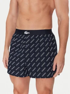 Lacoste Komplet 3 par bokserek 7H2387 Granatowy - Majtki męskie - miniaturka - grafika 1
