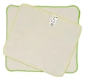 Pieluchy - Prefold bambusowo-bawełniany, 2 rozmiary-M zielony - miniaturka - grafika 1