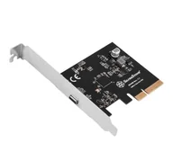 Kontrolery - SilverStone Karta rozszerzeń USB-Typ-C 3.2 Gen 2x2 - miniaturka - grafika 1
