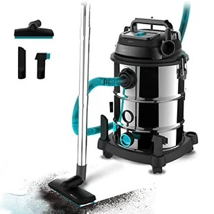 Cecotec 30 l Conga Rockstar Wet & Dry Steel Pro 1600W - Odkurzacze przemysłowe - miniaturka - grafika 1