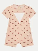 Rampersy - Guess Romper S5GG00 K6YW4 Czerwony Regular Fit - miniaturka - grafika 1